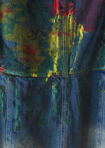 2021 fall oversized denim jumpsuits casual blue jeans denim outfits cute