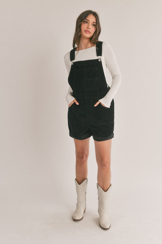 In Action Overalls in Black