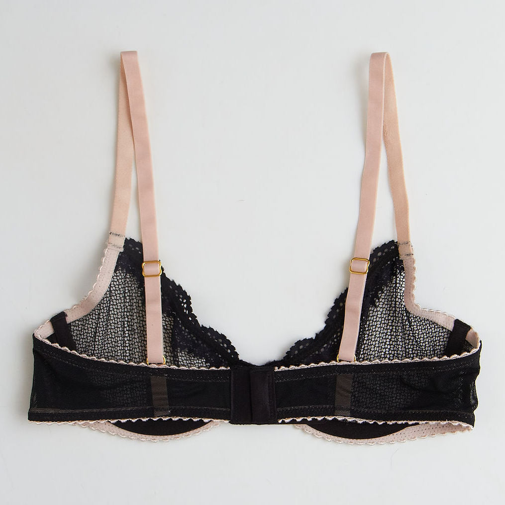 Signature Unlined Demi Bra Black(Buy 1 Get 1Free)